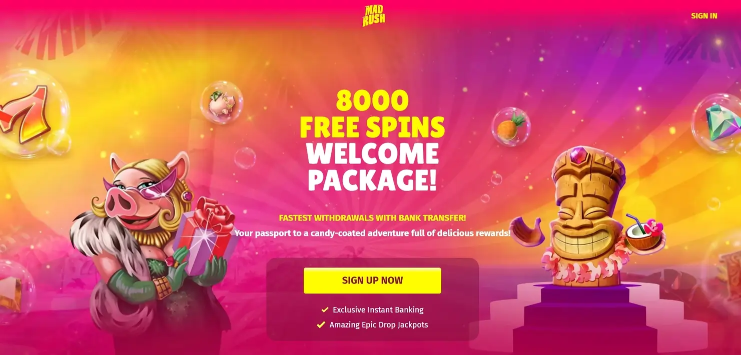 Mad rush casino